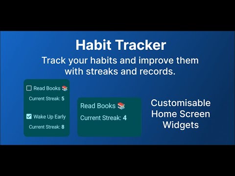 Daily habit tracker