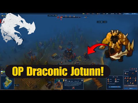 Northgard Dragon Clan Gameplay: Unlocking the Powerful Draconic Jotunn!
