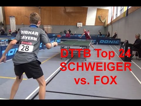 DTTB Top 24, Halbfinale: Tom SCHWEIGER vs. Tayler FOX