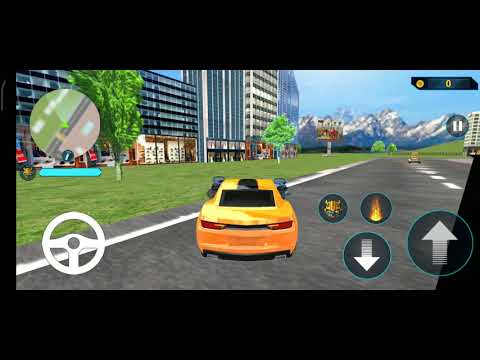 Flying Jet Robot Car Transform Games #1 Transformer vs Villain! Android gameplay