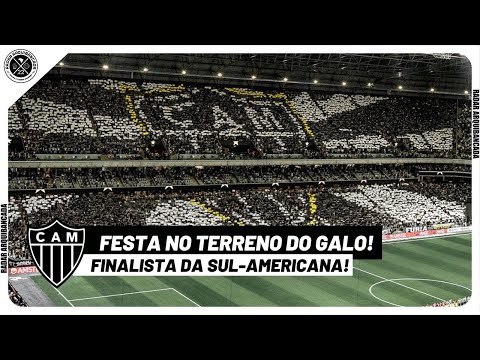 🔥🐔 FESTA DA TORCIDA DO GALO NA ARENA MRV! SHOW DA TORCIDA DO ATLÉTICO MINEIRO, FINALISTA!