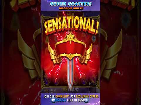 Thumbnail for video: SUPER SCATTER #ad #gambling #slots