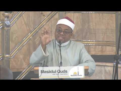 Jummah at Masjidul Quds by Sh A Alexander - Our Planet -  A Muslim Response to our Environment