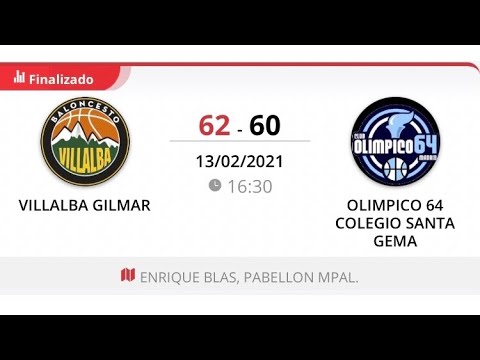 1ª Nacional masc. VILLALBA GILMAR - OLÍMPICO 64