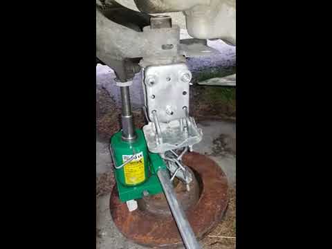 Mercedes ML W164 subframe bushing replacement