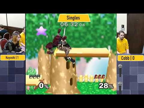 You better tech boy II - Singles - Kuyashi (Marth) VS. Cobb (GannonDorf)
