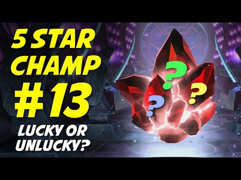5 Star Champ #13! Lucky or Unlucky Dungeon Crystal Opening?