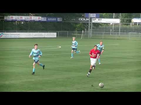 Alphense Boys JO15-1 - Alexanderia '66 JO15-1 1ste helft deel 2 oefenwedstrijd