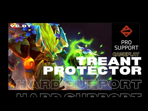 DOTA 2 PRO HARD SUPPORT TREANT PROTECTOR / VG.Pyw / GAMEPLAY / 7.29c / VG vs ELEPHANT / DPC 2021 S2