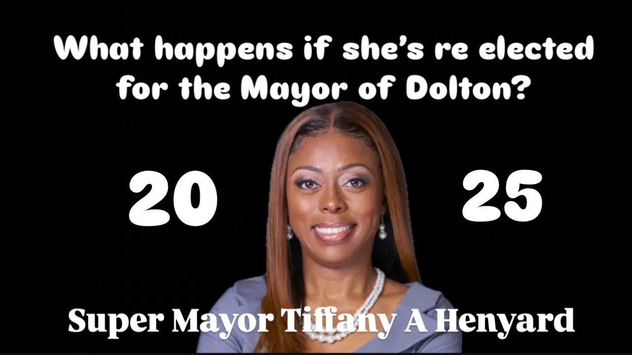 What happens if she's re elected for the Mayor of Dolton?