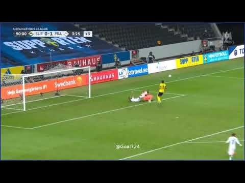 Anthony Martial vs Victor Lindelof on 5/9/020 \ France vs Sweden Grezman miss a penalty 😳