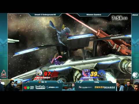 SUU2 - LLL.Mr. R (MK) Vs. Eddy (C.Falcon) - Winners Quarters - Smash 4