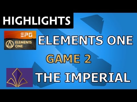 Elements One vs The Imperial [Game 2] LootMarket Invitational - Dota Highlights