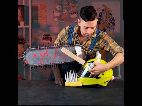 Косплей человека-бензопилы #шорты