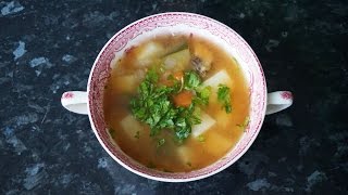 How to Vegan Vegetable Soup No Oil  Easy Vegan Recipe