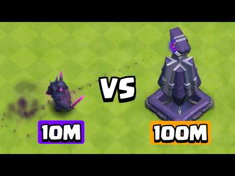 10 MILLION TROOPS VS 100 MILLION DEFENSES | Clash of Clans