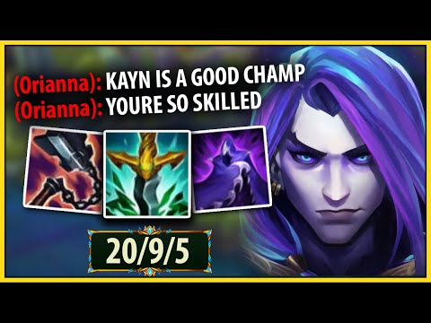 #1 KAYN WORLD TILTING ENEMY PLAYERS BY USING HIGH SKILLED MECHANICS! - League of Legends