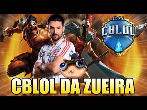 BRTT DE DRAVEN E PANTHEON SUPORTE DO WOS - CBLOL DA ZUEIRA