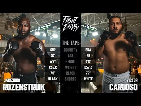 Dirty Boxing 2 Main Event - Jairzinho Rozenstruik vs. Victor Cardoso Full Fight