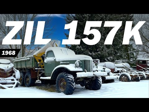 Thumbnail for Old Soviet Military Truck START & DRIVE - ZIL 157K (1968) by ZiL