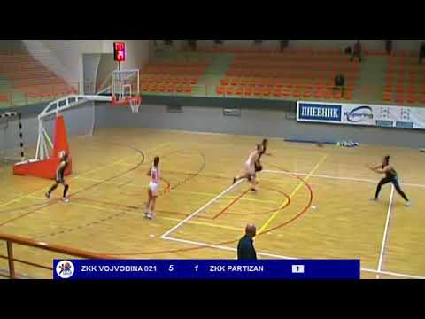 1ZLS 09 Vojvodina 021 - Partizan 1953 80:64 2020/2021