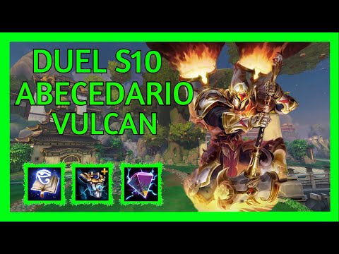 SMITE DUEL ABECEDARIO S10 - VULCAN - TREMENDAS ULTIS!!