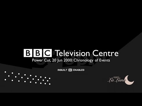 BBC Television Centre Power Cut, 20 Jun 2000: Chronology of Events