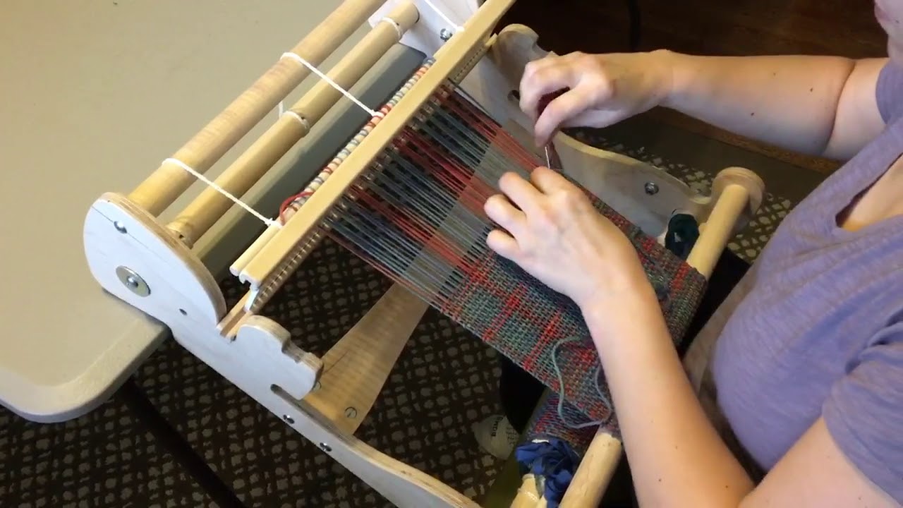 EWHD scarf post weaving process