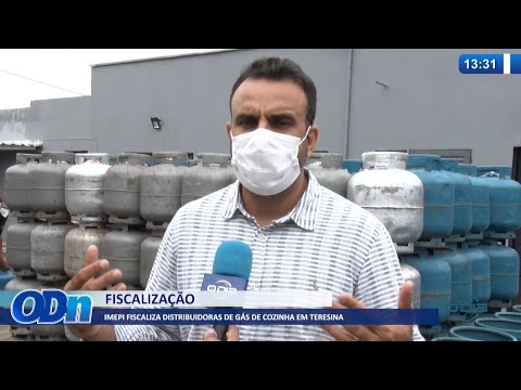 IMEPI fiscaliza distribuidoras de gás de cozinha em Teresina 16 03 2022