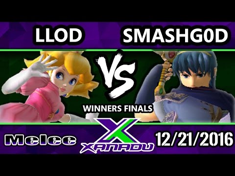 S@X 181 - lloD (Peach) Vs. Smash G0D (Marth) - SSBM Winners Finals - Smash Melee