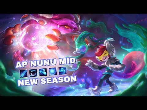 This Shouldn’t Work… Nunu Mid 😈 (New Season)