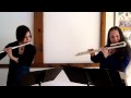 Fugue from Bach Suite in B MInor - Chris Potter with Elizabeth Smith