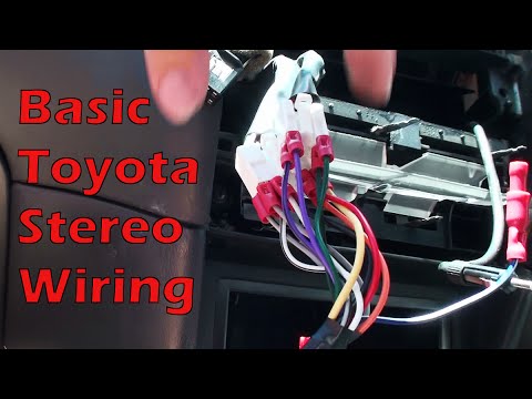 Wire almost any basic toyota stereo