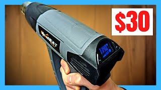 FULL REVIEW: MaxxHEAT Heat Gun with Digital Display (Best Budget Tool for Crafters?)
