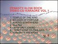 Dynasty Slow Rock Video CD Karaoke Volume 1 Songlist