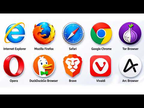 Every Web Browser Explained in 18 Minutes