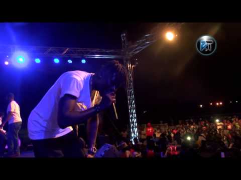 Stonebwoy Burniton Performs at Tema BHIM Nation Ultimate Concert 2015