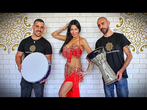 Playing Darbuka Egyptian Style - Belly Dance Music