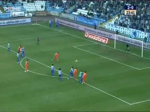 Liga 2009 : J16 : La Corogne - Huelva : 4-1