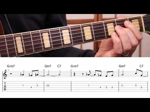Along Came Betty - Learn The Melody - Jazz Guitar Lesson