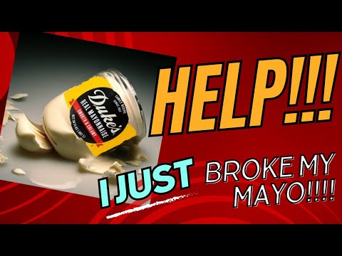 How to Fix Broken Mayo! Brand New Way to Fix Broken Mayonnaise