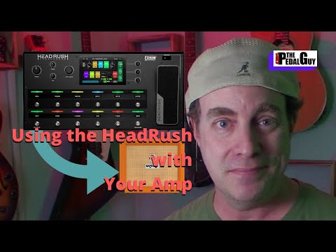 HeadRush Pedalboard Fx Loop with an Amp