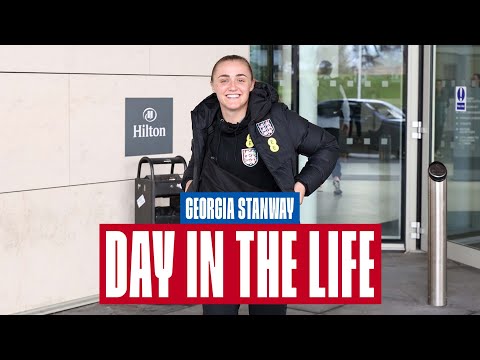 Day In The Life of An England Midfielder ⚽️ Georgia Stanway | Lionesses