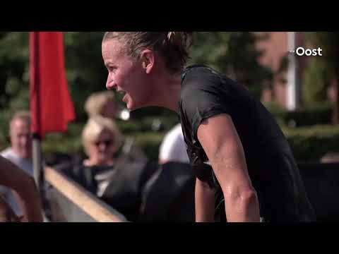 Klimmen, klauteren, zweten en zwoegen bij de Strongmanrun Nijverdal