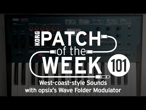 Patch of the Week 101:  West-coast-style Sounds with opsix’s Wave Folder Modulator