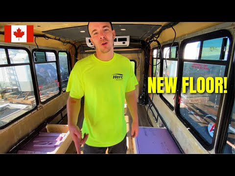 All wood subfloor? (no insulation) FIRST TIMER DIY shuttle bus conversion