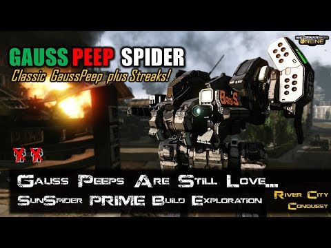 [BRxV] GaussPeep Sun Spider Sun - Spider Prime Build Exploration