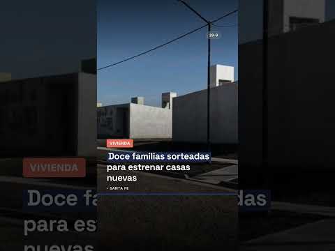 Doce familias sorteadas para estrenar casas nuevas