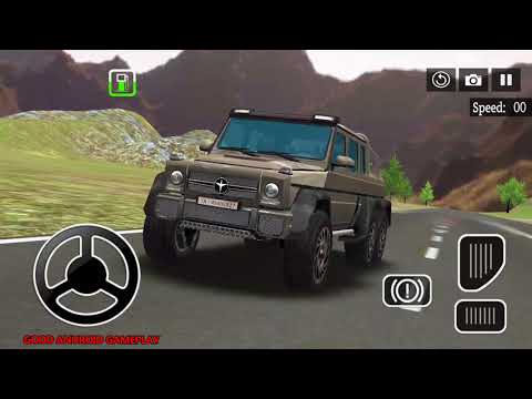 6x6 Offroad Truck Simulator 3D - 6x6 Long Jeep Wrangler Vehicle Android GamePlay FHD