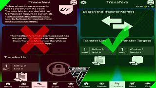 How to Unlock FC 24 Transfer Market Easily for Companion & Web app | Coin Transfer